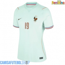 Camisa de time de futebol França Theo Hernandez #19 Replicas 2º Equipamento Feminina Mundo 2026 Manga Curta